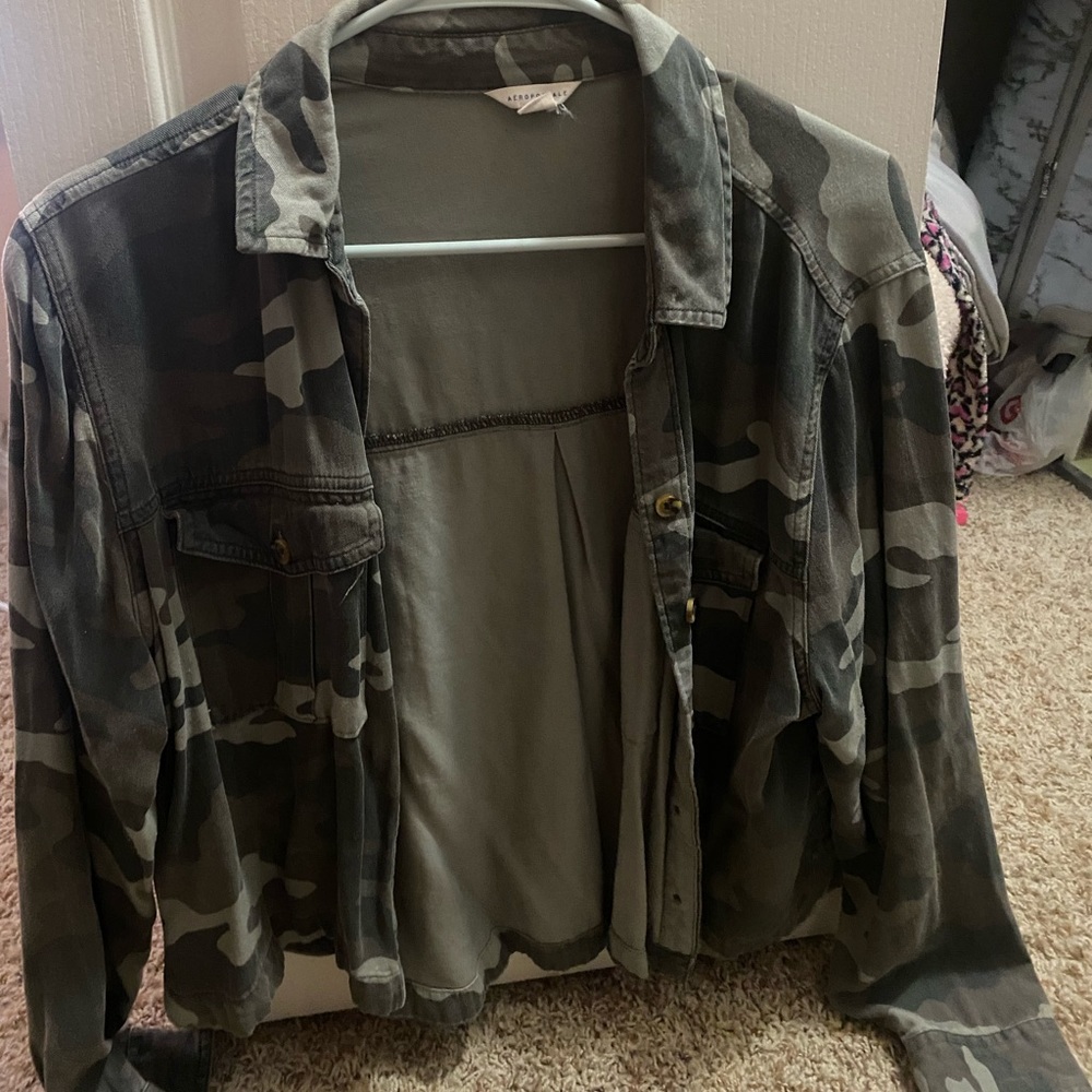 camo jacket from Aero. super cute.